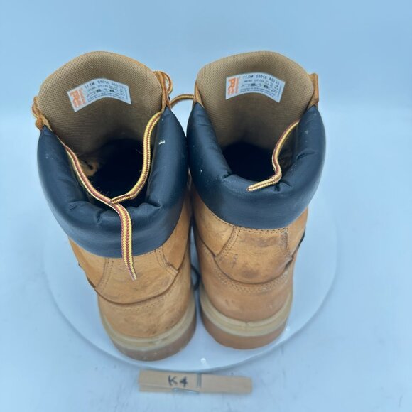 Timberland Pro Men Size 11.5M 65016 Wheat Nubuck Steel Toe Waterproof Boot - Picture 9 of 11